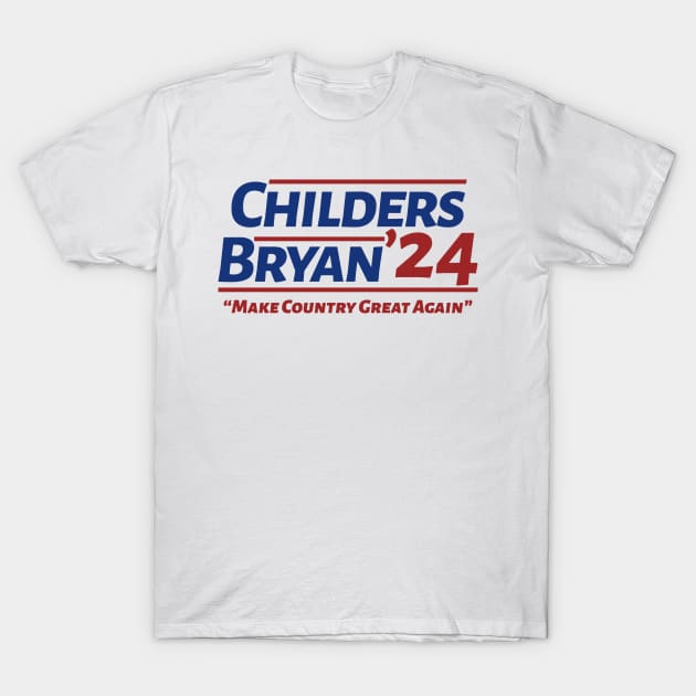 Make Country Great Again - Childers Bryan 2024 Election T-Shirt by gogatot